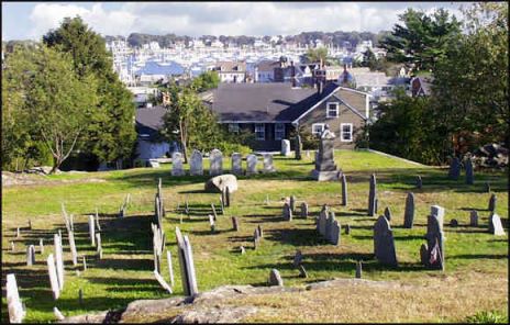 new england graveyard picture